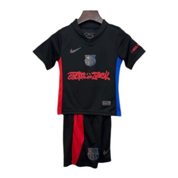 25/26 Kit Bambino Barcelona Away c Cactus Jack