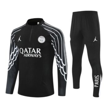 25/26 PSG Tracksuit Black