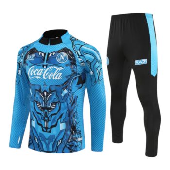 25/26 Napoli x EA7 Tracksuit Blue