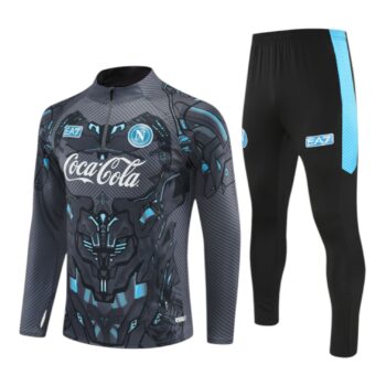 25/26 Napoli x EA7 Tracksuit Grey