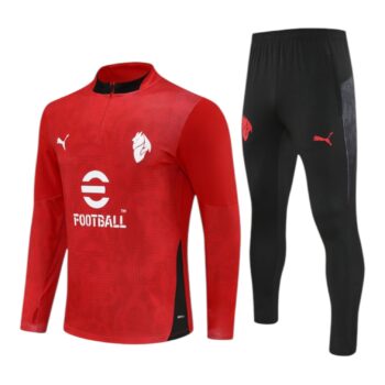 25/26 AC Milan Tracksuit Red