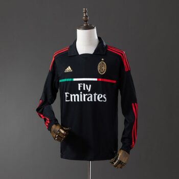 11/12 AC Milan Away Manica Lunga